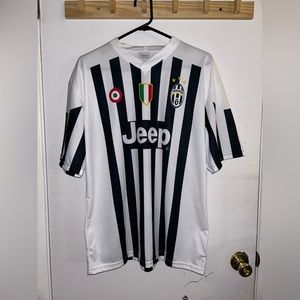 Official Juventus FC Morata #9 Jeep YOUTH Jersey Black White With Tags Sz XL